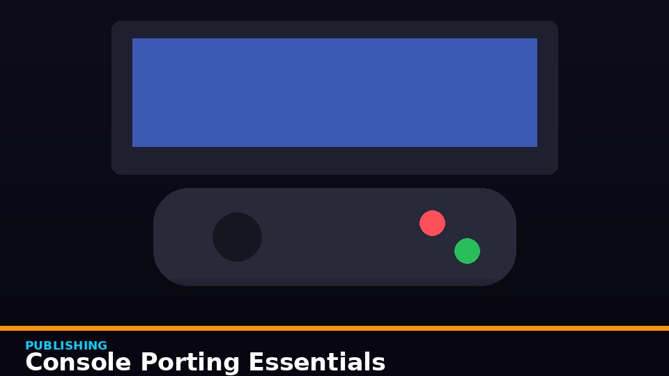 Console Porting Essentials