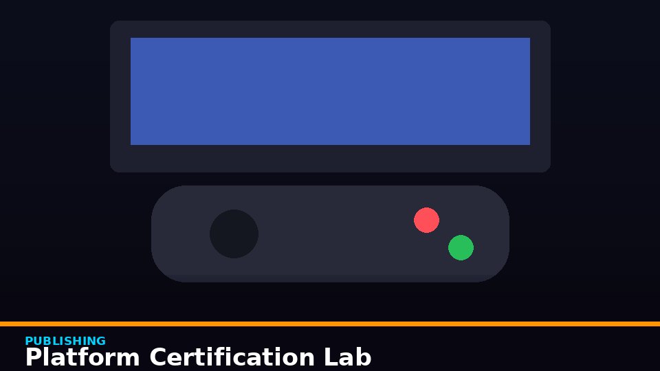 Platform Certification Lab